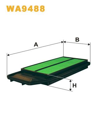 WIX FILTERS Ilmansuodatin WA9488